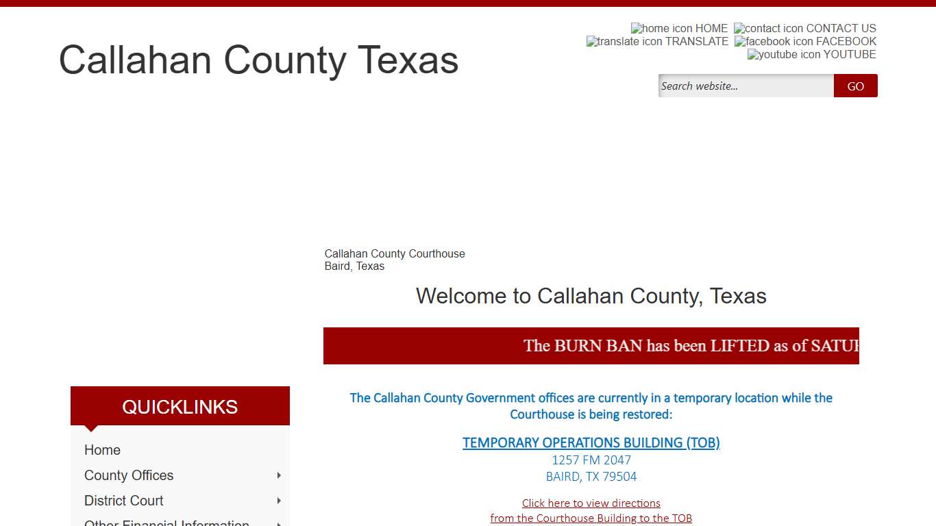 Callahan County, Texas